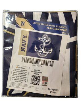 Desert Cactus United States Naval Academy Flag Midshipmen Navy 3x5 New